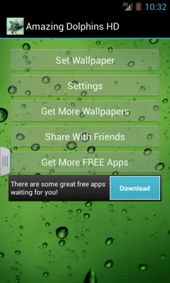 Amazing Dolphins HD android App screenshot 0
